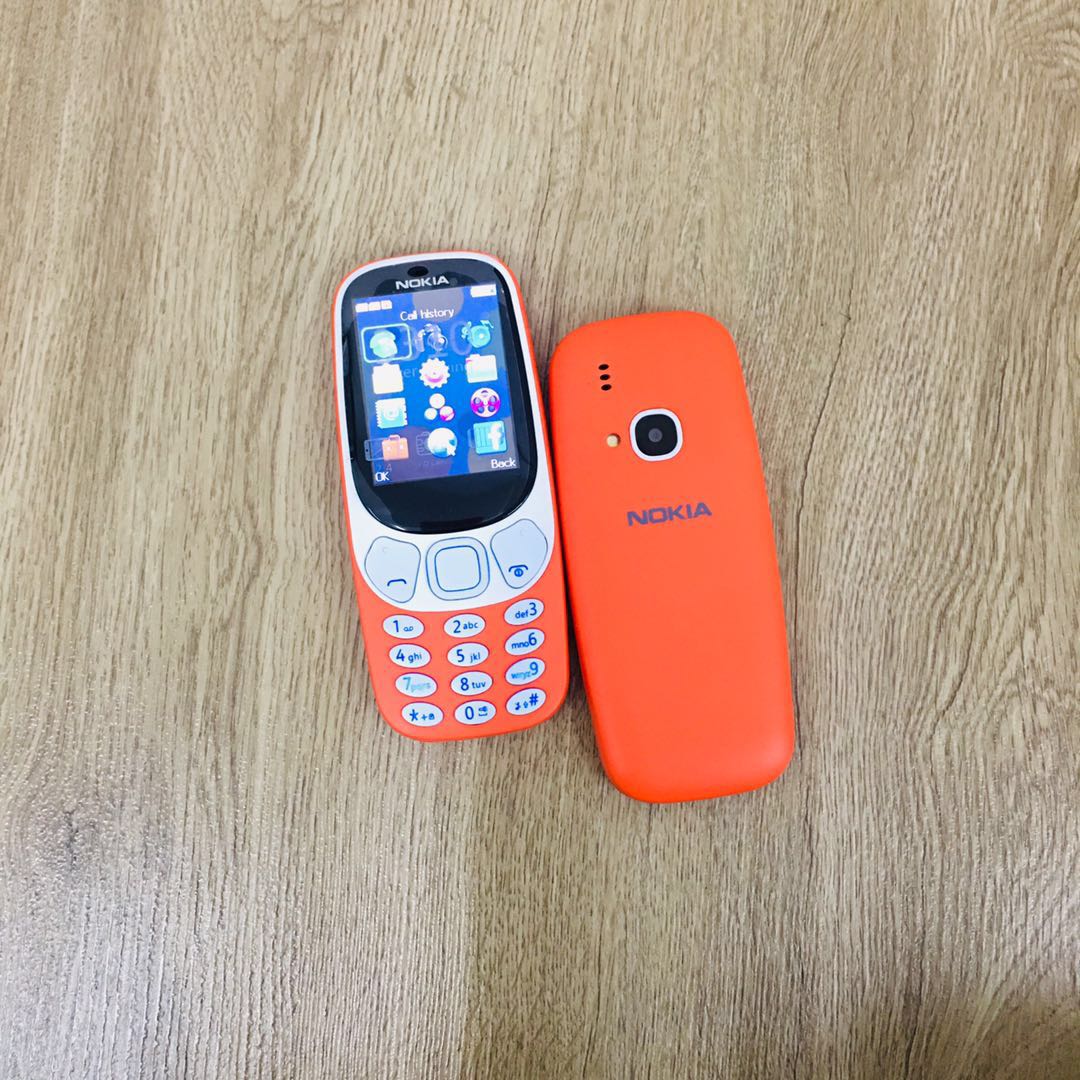(WARM RED)Nokia 3310(2017) IMPORT REFURBISHED (Ready Stock)